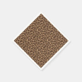 Serviette En Papier Design classique série Leopard 12 (Coin)