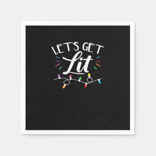 Serviette En Papier Design de Noël - Faisons-nous briller