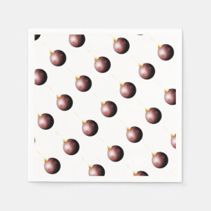 Serviette En Papier Design de Noël zen