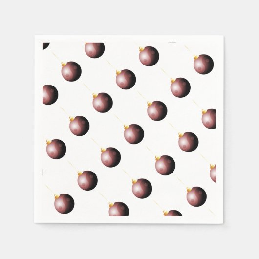 Serviette En Papier Design de Noël zen (Devant)