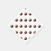 Serviette En Papier Design de Noël zen (Coin)