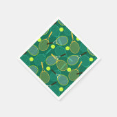 Serviette En Papier Design de tennis (Coin)