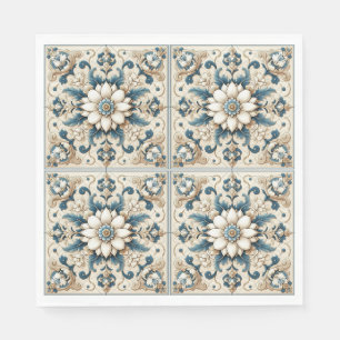 Serviette En Papier Design décoratif vintage