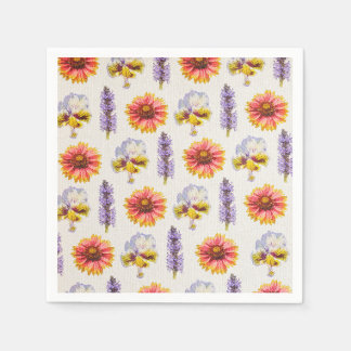 Serviette En Papier Design floral