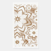 Serviette En Papier Design floral 12 (Devant)