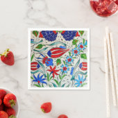 Serviette En Papier Design floral turc (En situation)