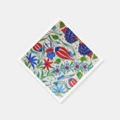 Serviette En Papier Design floral turc (Coin)