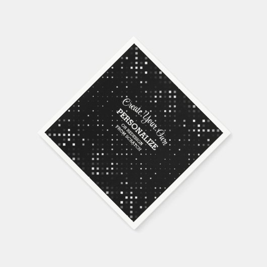 Serviette En Papier Design From Scratch - (Coin)