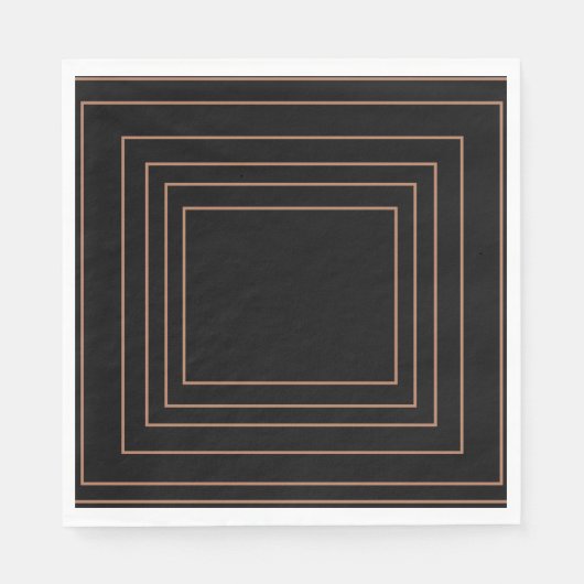 Serviette En Papier Design intérieur Tan (Devant)