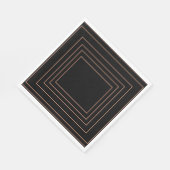 Serviette En Papier Design intérieur Tan (Coin)