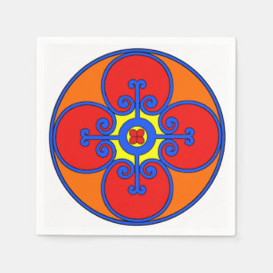 Serviette En Papier Design méditerranéen en Sicile