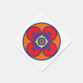 Serviette En Papier Design méditerranéen en Sicile (Coin)