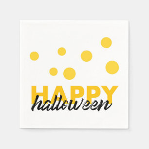 Serviette En Papier Design moderne et ludique de Happy Halloween