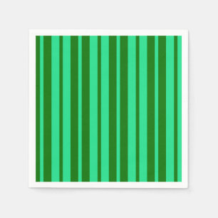 Serviette En Papier Design Motif élégant et vert