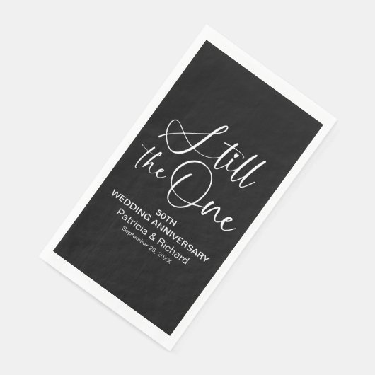 Serviette En Papier Design Toujours Le Renouveau Vow Un Mariage (Coin)