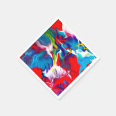 Serviette En Papier Designer Print Napkin (Coin)