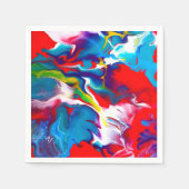 Serviette En Papier Designer Print Napkin (Devant)