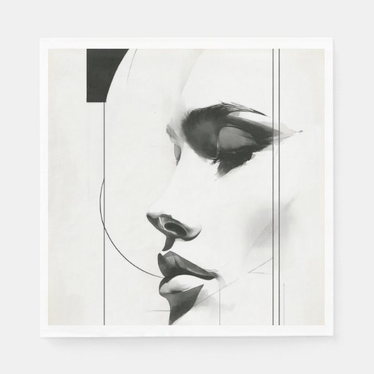 Serviette En Papier Designer Standard Luncheon (Devant)