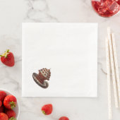 Serviette En Papier Dessert A (En situation)
