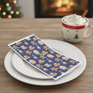 Serviette En Papier Desserts de Noël