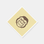 Serviette En Papier Dessin de dessin de Gorilla (Coin)