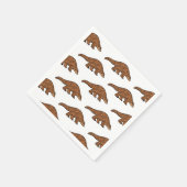 Serviette En Papier Dessin de Pangolin (Coin)