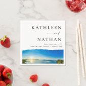 Serviette En Papier Destination North Lake Tahoe (En situation)