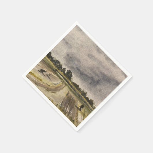 Serviette En Papier Détection Métal Dans Les Champs 2 (Coin)