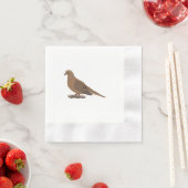 Serviette En Papier Deuil, amour ou tourterelle Numériquement titille (En situation)