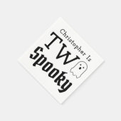 Serviette En Papier Deux 2ème anniversaire Éffrayant (Coin)