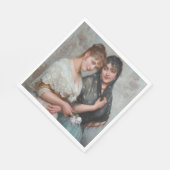 Serviette En Papier Deux femmes vénitiennes (Coin)