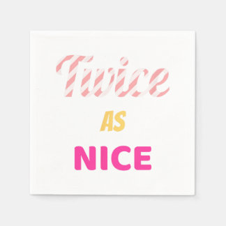 Serviette En Papier Deux fois comme Nice Deux fois Kpop Noël