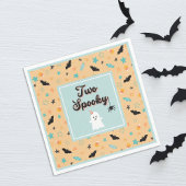 Serviette En Papier Deux hommes Éffrayants Neutre Halloween 2e anniver
