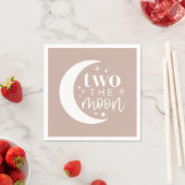 Serviette En Papier Deux La Lune Blush (En situation)