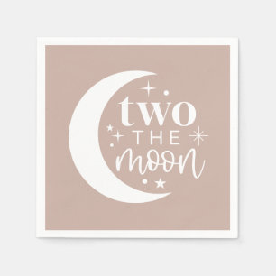 Serviette En Papier Deux La Lune Blush