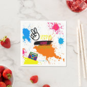 Serviette En Papier DEUX LEGIT À QUITTER 2e Anniversaire (En situation)