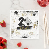 Serviette En Papier Deux Legs pour quitter l'anniversaire (En situation)