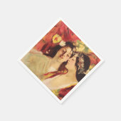 Serviette En Papier Deux muses du printemps (par Stefan Luchian) (Coin)