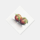 Serviette En Papier Deux pêches - Napkin (Coin)