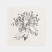 Serviette En Papier Deux pétales tombés (Devant)