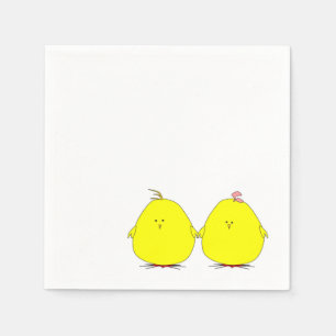 Serviette En Papier Deux pousses Napkin