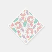 Serviette En Papier Deux Soirées d'Anniversaire (Coin)