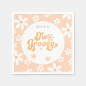 Serviette En Papier Deux Super Boho Arch 2e Invitation anniversaire (Devant)