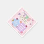 Serviette En Papier Deux Super Preppy Patch 2e fête d'anniversaire (Coin)