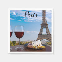 Deux verres de vin en café à Paris