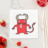 Serviette En Papier Devil Creature