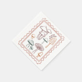 Serviette En Papier Devis d'automne (Coin)