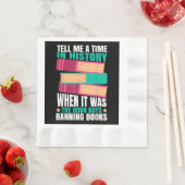 Serviette En Papier Devis Livres Interdits (En situation)