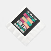 Serviette En Papier Devis Livres Interdits (Coin)