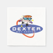 Serviette En Papier Dexter "Boy Genius" (Devant)